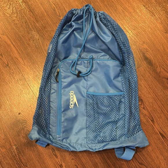 Speedo Bags Speedo Deluxe Ventilator Mesh Equipment Bag Swim Blue